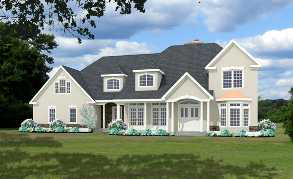 Unique Home Front elevation